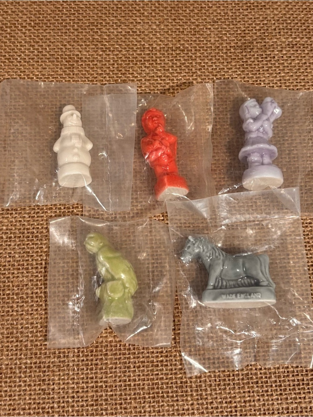 Wade Whimsies Red Rose Tea Promotions Assorted Figures New in Pkg.
